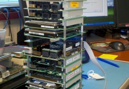 Large Stack of PC104 Boards
