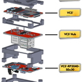 VCS3 Stack labelled red