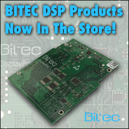 BITEC DSP solutions now available in the Sundance store