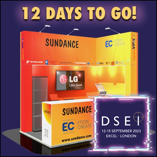 Sundance and Etion Create at DSEI 2023