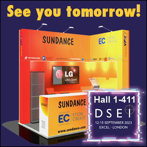 Sundance’s Latest Solutions and OpenVPX Products at DSEI 2023
