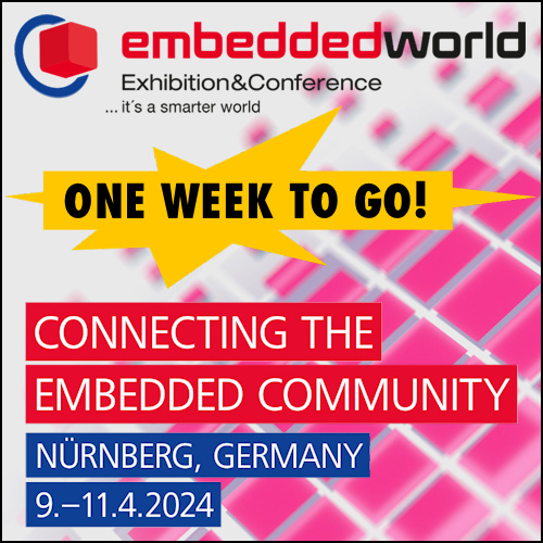 Embedded World 2024 Next Week