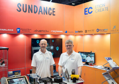 Etion Create on the DSEI stand