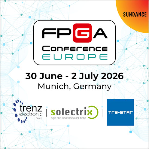 Sundance Partners at FPGA Conference Europe 2026