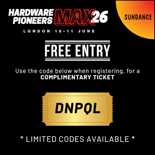 Hardware Pioneers Max 2026 is fast approaching! Claim your FREE tickets