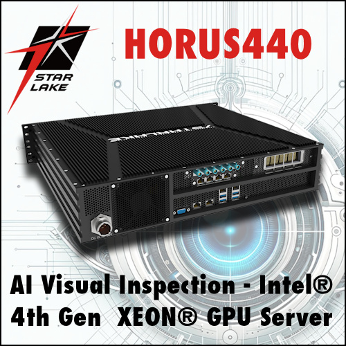 7Starlake Introduce the HORUS440: A cutting-edge Intel 4th XEONSP AI Visual Inspection GPU Server