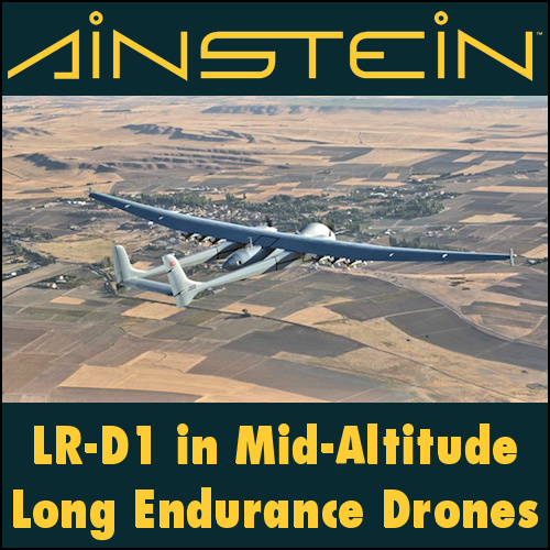 LR-D1 in Mid-Altitude Long Endurance Drones