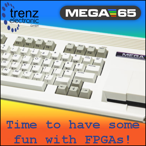 MEGA65 – highly advanced C64 and C65 compatible 8-bit computer