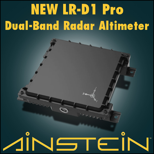 Ainstein’s NEW LR-D1 Pro – Long Range Dual-Band Radar Altimeter