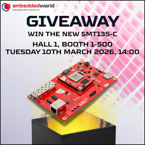 SMT135-C giveaway at Embedded World 2026
