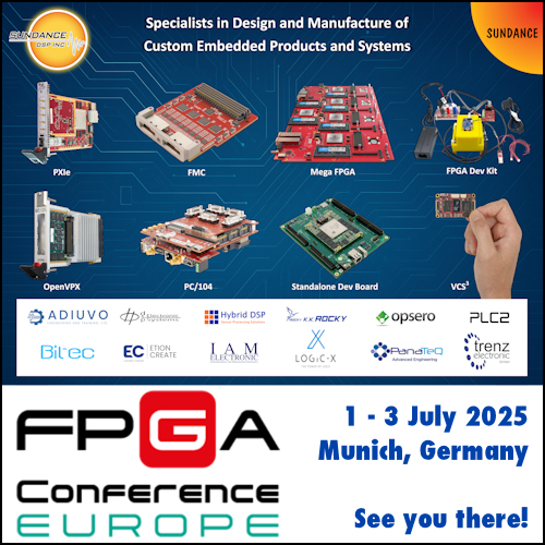 Sundance at FPGA Conference Europe 2025