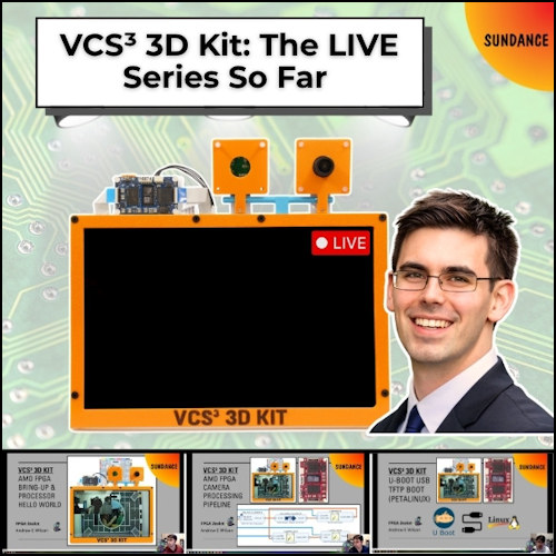 VCS³ 3D Kit: The LIVE Series So Far…